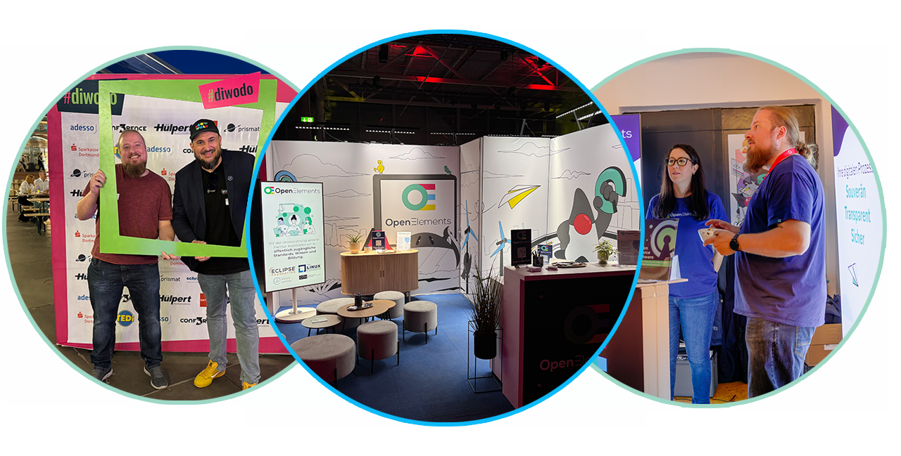 Open Elements was represented at various conferences with booths and talks